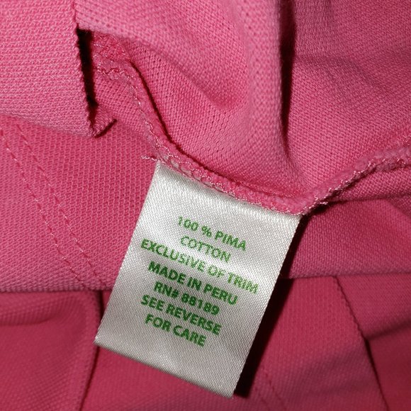 Lilly Pulitzer Pink Polo Shirt - Size Large- never worn - Picture 4 of 4